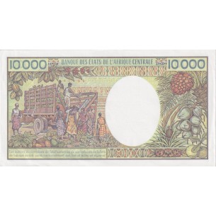 10000 Francs CAMEROUN 1990 P.23 2
