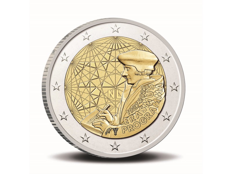 2 Euros PAYS-BAS 2022 - EURASMUS