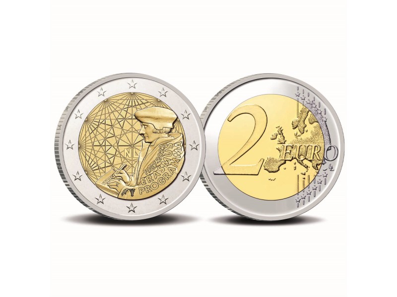 2 Euros PAYS-BAS 2022 - ERASMUS