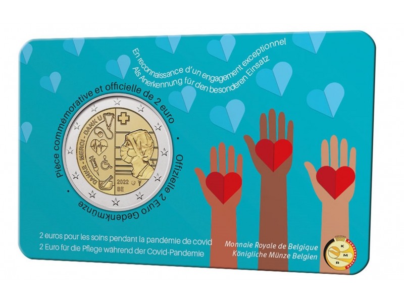 2 Euros Belgique 2022 - Personnel Hospitalier