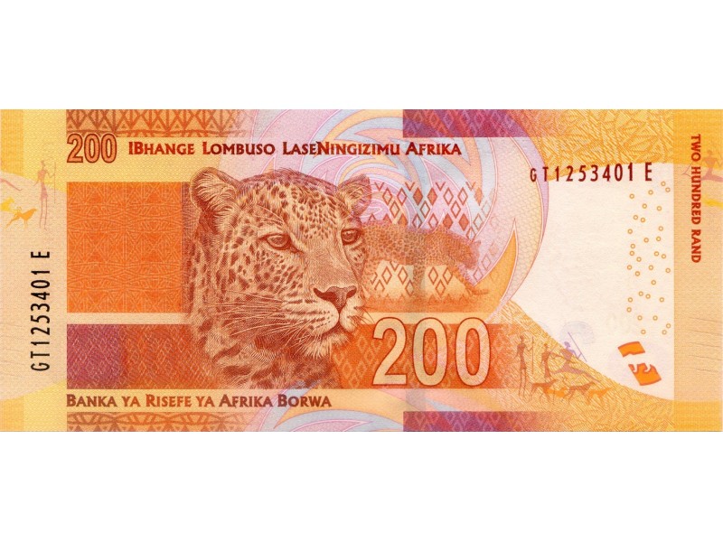 200 Rand AFRIQUE DU SUD 2012 P.137