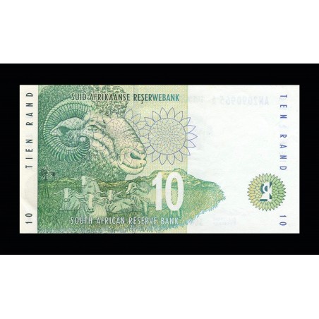 10 Rand  Afrique Du Sud (1993) P-142a