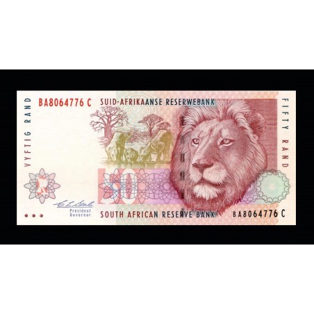 50 Rand  AFRIQUE DU SUD (1993) P.125a
