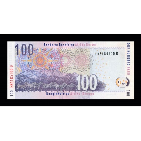 100 Rand  Afrique Du Sud (1993) P-142a