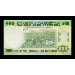 500 Francs RWANDA 2004 P.30a 2