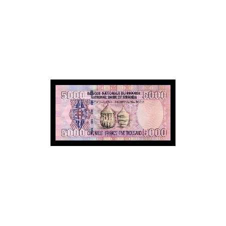 5000 Francs RWANDA 2004 P.33