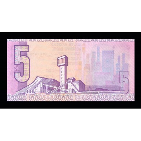 5 Rand AFRIQUE DU SUD 1990 P.119d