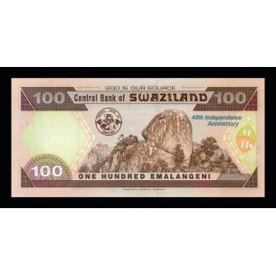 100 Emalangeni SWAZILAND 2008 P.34 2