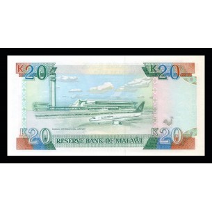 20 KWACHA MALAWI 1993 P.27 2