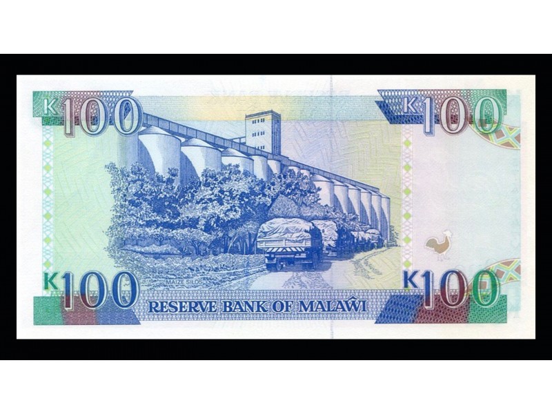 100 KWACHA MALAWI 1993 P.29a