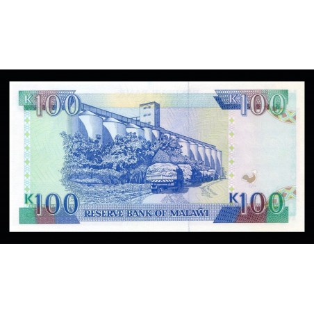 100 KWACHA MALAWI 1993 P.29a