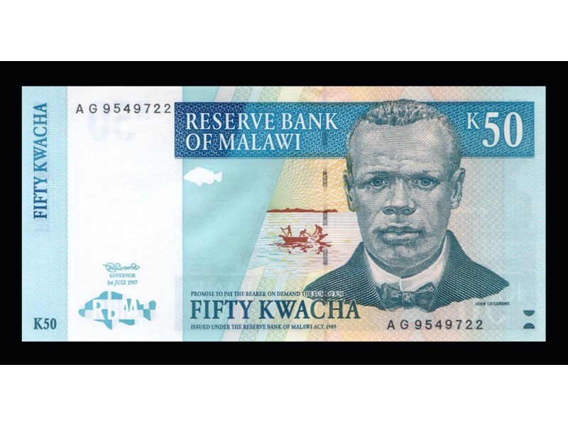 50 KWACHA MALAWI 1997 P.39