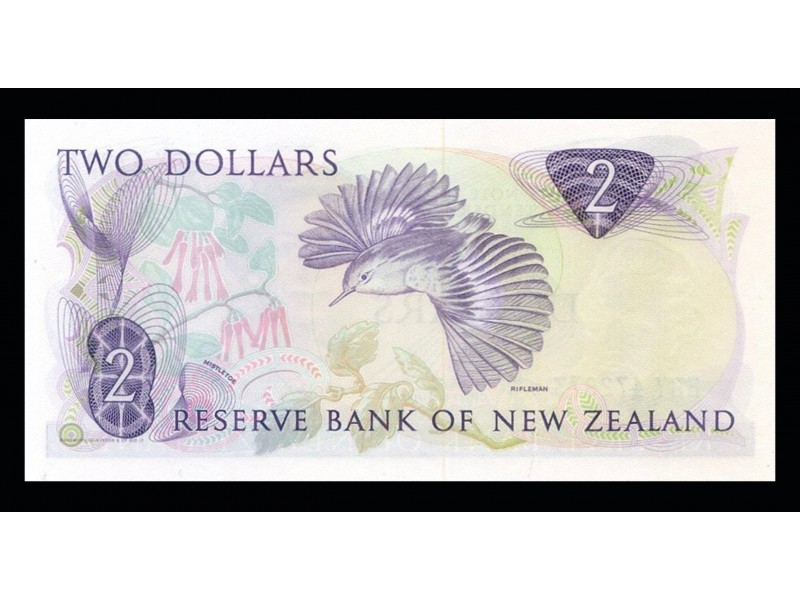 2 Dollars NOUVELLE-ZÉLANDE 1981 P.170a