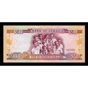 500 Dollars JAMAIQUE 2012 P.91 2