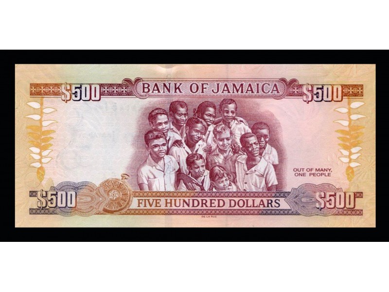 500 Dollars JAMAIQUE 2012 P.91