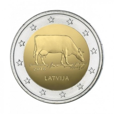2 Euros commémorative Lettonie 2016