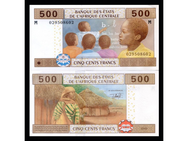 500 Francs ÉTATS DE L'AFRIQUE...