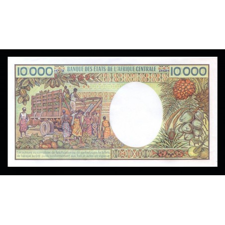 10000 Francs CAMEROUN 1990 P.23