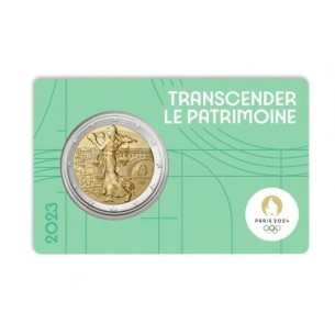 2 Euros FRANCE 2023  Jeux Olympique de Paris 2024 "La...