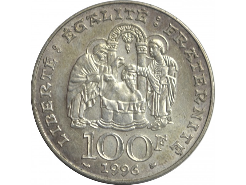 100 Francs Clovis 1996