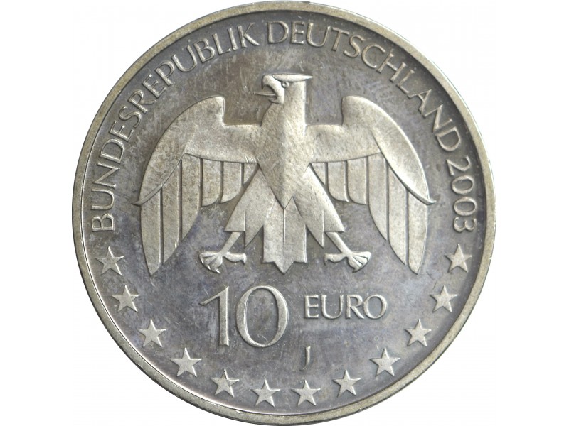 10 Euros ALLEMAGNE 2003 Bicentenaire du...
