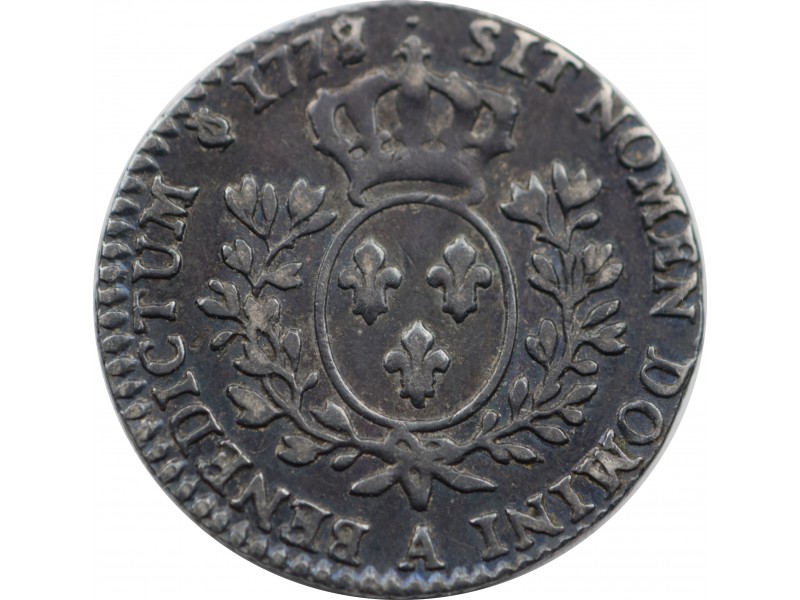 1/10 Écu Louis XVI 1778 Paris