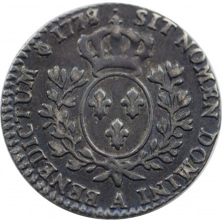 1/10 Écu Louis XVI 1778 Paris