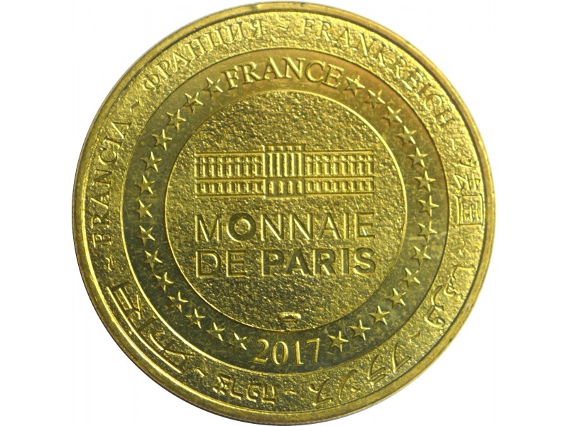 Jeton touristique musée Grévin 2017