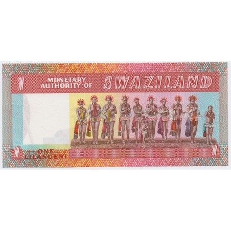 1 Lilangeni SWAZILAND 1974 P.01a NEUF