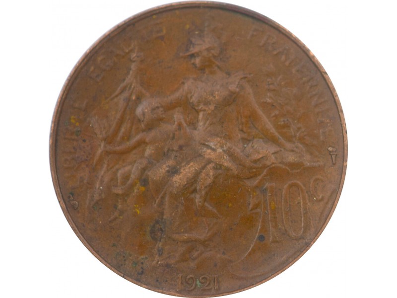 10 Centimes DANIEL DUPUIS 1921