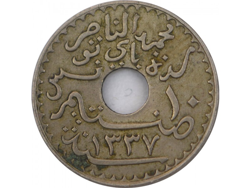 8115  - Tunisie 10 Centimes 1919 Protectorat Français