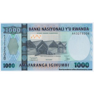 1000 Francs RWANDA 2004 P.31a NEUF