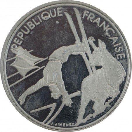 100 Francs SKI ACROBATIQUE 1990