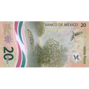 20 Pesos MEXIQUE 2021 2