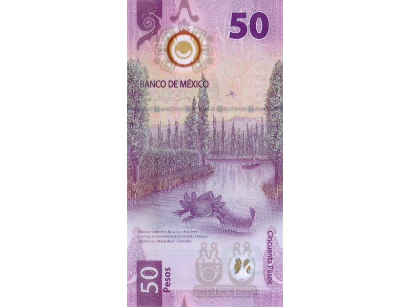 50 Pesos MEXIQUE 2021 NEUF P-New