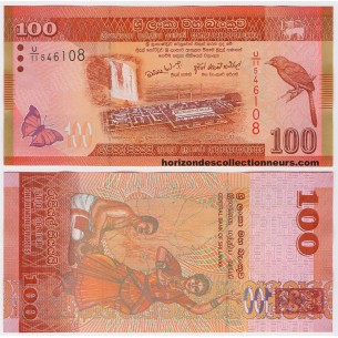 100 Rupees SRI LANKA 2010 P.125a 2