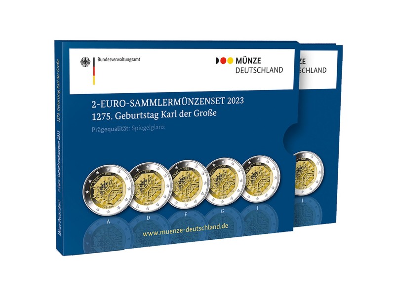2 euros ALLEMAGNE BE CHARLEMAGNE - 2023 ADFGJ