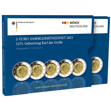 2 euros ALLEMAGNE BE CHARLEMAGNE - 2023 ADFGJ