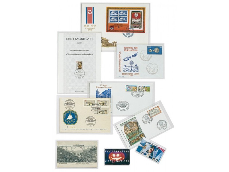 50 Etuis, Gaines pour billets de banque  170 x...