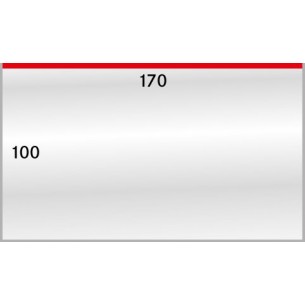 50 Etuis, Gaines pour billets BASIC 170 (170 x 86 mm) LINDNER