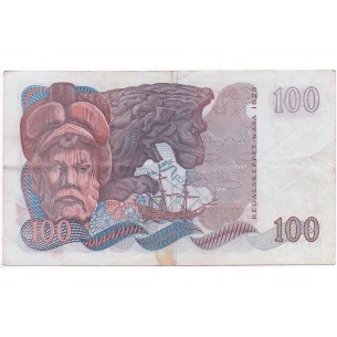 100 Kronor SUÈDE 1968 P.54 2