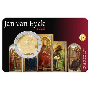 2 Euros BELGIQUE 2020, Année Yan Van Eyck