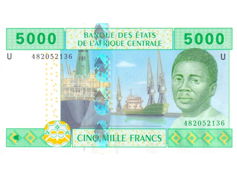 34105 -  5000 Francs ÉTATS DE...