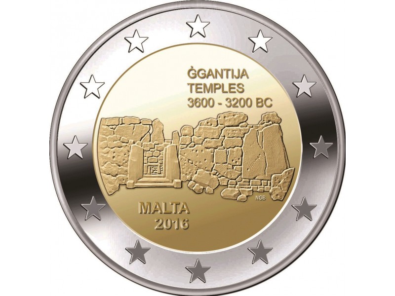 2 Euros commémorative Malte 2016