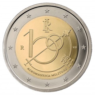 2 Euros ITALIE 2023 - L'Armée de l'air