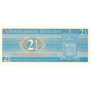 2 ½ Gulden ANTILLES NÉERLANDAISES 1970 P.21 2