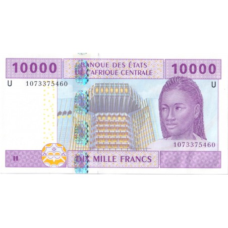 10000 Francs ÉTATS DE L 'AFRIQUE CENTRAL 2002 P.208Ub
