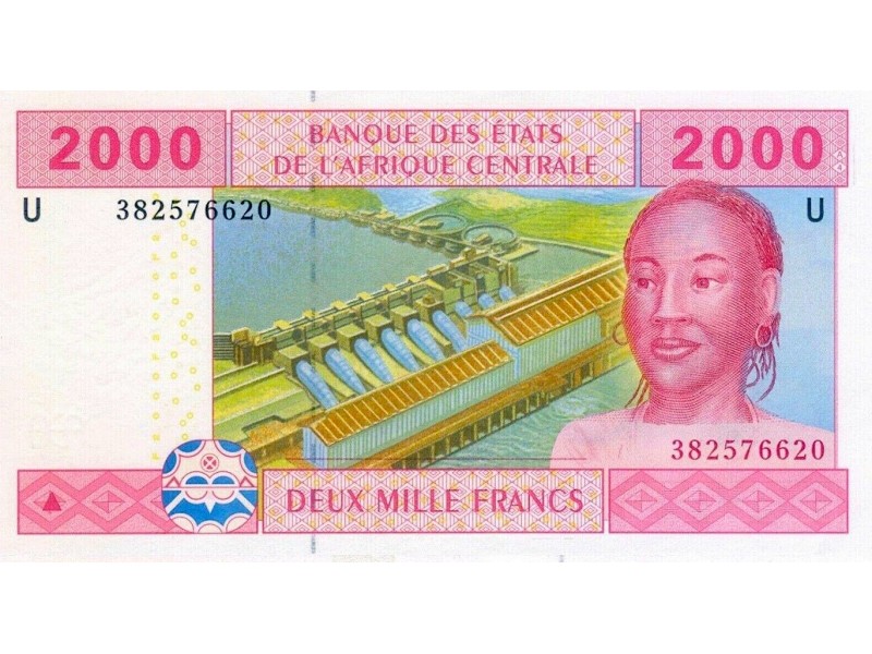 2000 Francs ÉTATS DE L 'AFRIQUE CENTRAL 2002 P.208U