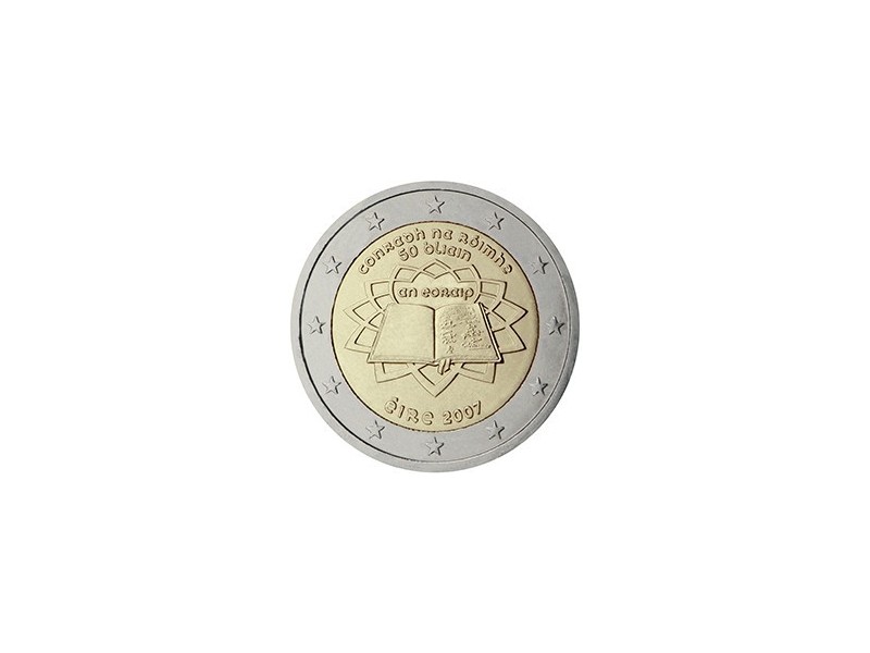 2 Euro Irlande 2007- Traité de Rome