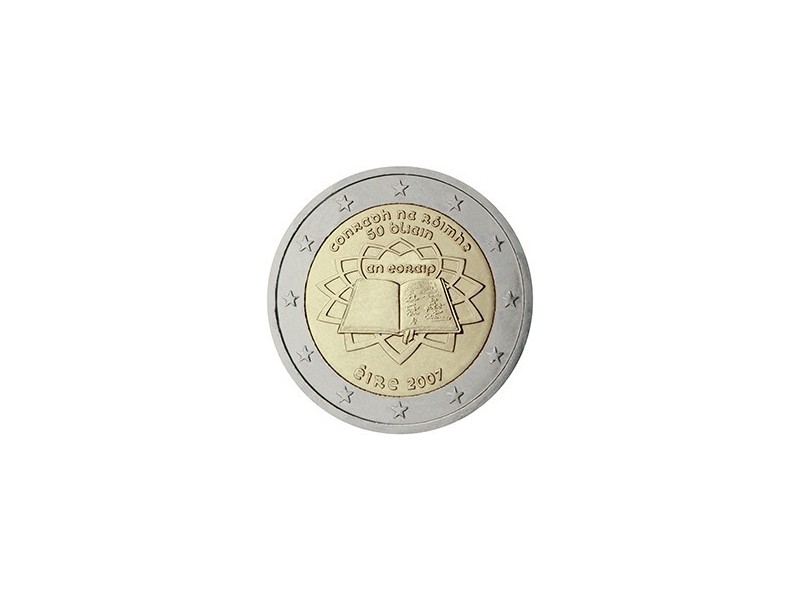 2 Euro Irlande 2007- Traité de Rome